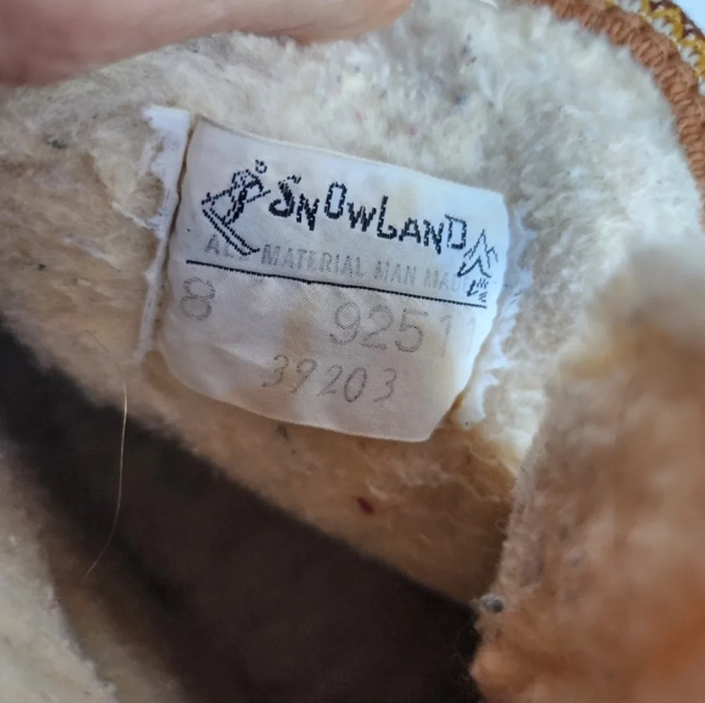 Snowland Vintage‎ After Ski Boots 8